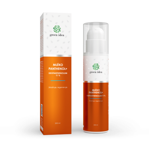 Green idea PANTHENOL + MLÉKO 11% 200 ml