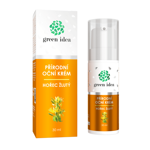 Green idea Přírodní oční krém - Hořec žlutý