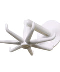1/2/3Pc Kitchen Utensil Hanger with 7 Hooks 360 Degrees Rotated Kitchen Hook Punch-Free Utensils Storage Rack Multi-Purpose Hook