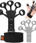 Finger Gripper Finger Exerciser Guitar Finger Exerciser 6 Resistant Levels Recovery Physical Tools Hand Strengthener for Patient