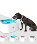 Pet Dog Cat Bowl Floating Bowl Water Drinker Not Wet Mouth Splash Water Cat Bowl Not Sprinkler Water Dispenser Portable Dog Bowl