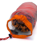 Camping Sports Mesh Storage Bag Ultralight Travel Stuff Sack Drawstring Storage Bag Traveling Organizer Portable Outdoor Tool