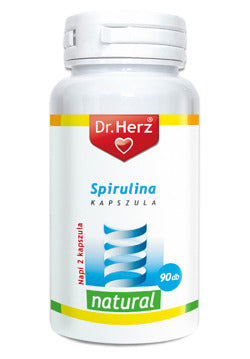 Dr. Herz Spirulina 90 kapslí – přírodní doplněk stravy s vitamínem B12