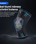 Komplexní protiskluzový pohodlný chránič kolena