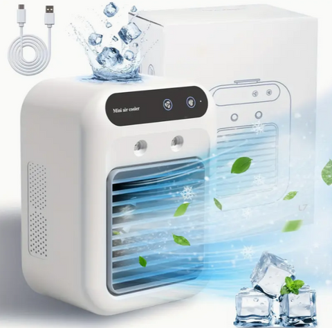 USB dobíjitelný ventilátor 1800 mAh