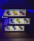 1/64 Vitrína na modely aut s LED osvětlením - Naturdrop