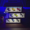 1/64 Vitrína na modely aut s LED osvětlením - Naturdrop